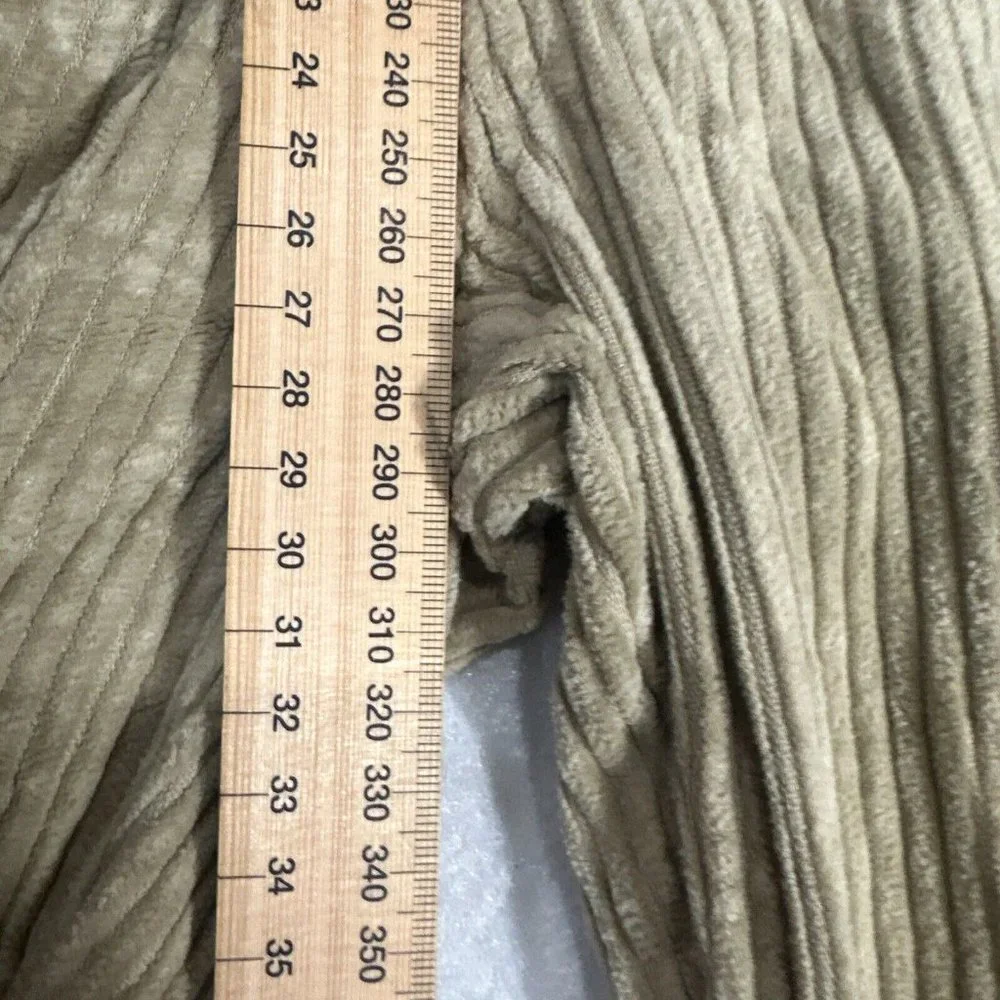 Xisle Mens Corduroy Casual Pant size 34 Beige Cotton Pant - Picture 15 of 15